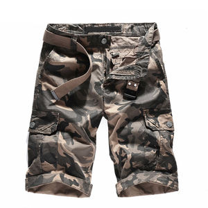 Pantalones cortos para hombre con estilo deportivo retro Pantalones cortos de Polo para hombre con botón y cierre de cremallera - Product Image 3