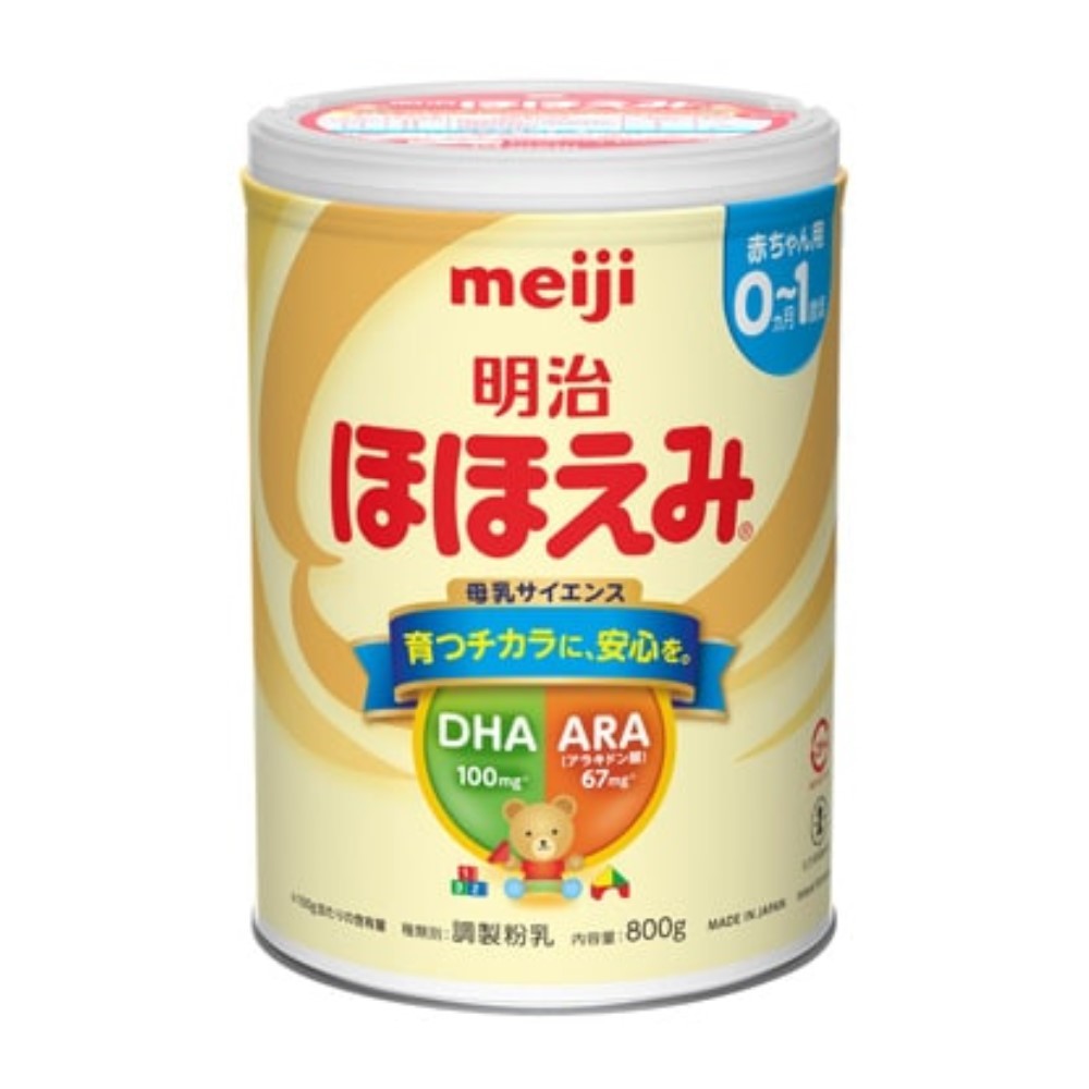 Японская детская формула с высококачественным молочным порошком Meiji hohoemi