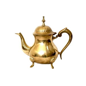 Fabulous Design Brass <b>Gold</b> Color Tea Pot <b>Kettle</b> With Stylish Knob And Handle Kitchenware Tea <b>Kettle</b> Pot - Product Image 2