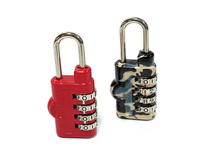 Bagages combinés à verrouillage en fer avec code à quatre chiffres IP65 Construction durable du corps rond étanche - Product Image 2