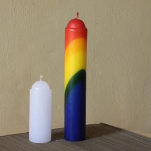 <b>SMALL</b> CHAKRA PILLAR <b>CANDLE</b> - Product Image 1