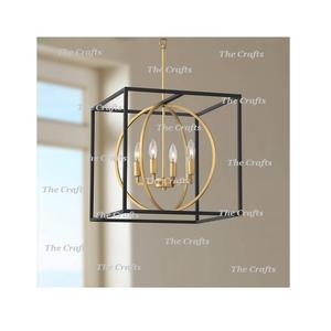 Brass And Glass Hanging <b>Lantern</b> With Exclusive Quality <b>Gold</b> Color Hanging <b>Lantern</b> For Home Decor Accessories - Product Image 4