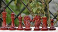 Jeu d'échecs en bois de luxe de haute qualité pour jeu de table pour enfants avec emballage en boîte en carton