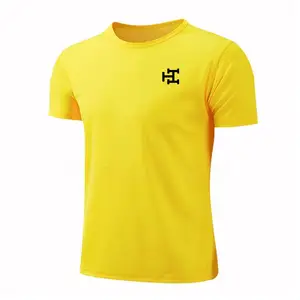 Custom Printing Sport Running Unisex T-shirts Athletic Mesh T Shirts Plus Size Mens Shirts