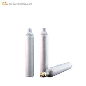 Cylindre à soda haute pression en aluminium TPED ISO de 0,6 L avec valve - Product Image 2