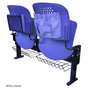 Silla para Auditorio y Estadios TEC 3A Plegable, Duradera, con Pedestal de Metal Moldeado, Poliuretano Moldeado y Tableta de Escritura ABS - Product Image 1