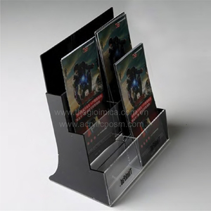Présentoir en acrylique transparent de comptoir de bon fournisseur pour les brochures de prospectus de magazines - Product Image 3
