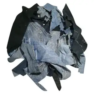 Good quality and low price direct factory manufactured Wholesale Top Class Denim Cotton Clips Waste From Bangladesh