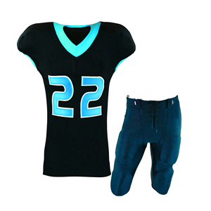 Uniformes personalizables de fútbol americano para adultos Set con patrón de números y logotipo de impresión Haga su propio diseño - Product Image 1
