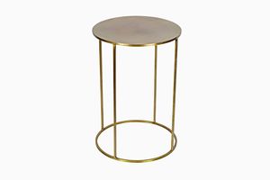 Sheet Top <b>Round</b> Metal <b>Side</b> <b>Table</b> Use Room Modern <b>Round</b> Made in India Top All Office Home Room Restaurant Commercial Buyers 2023 - Product Image 3