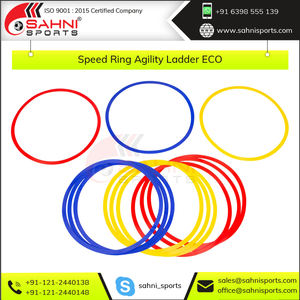 Échelle d'agilité de haute qualité pour l'entraînement au football et au futbol avec sac de transport d'entraînement à vitesse réglable - Product Image 3