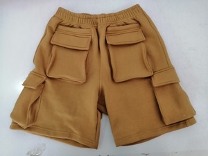 Pantalones Cortos Cargo Casuales para Hombre, Cintura Elástica, Lona Transpirable, Bolsillos Grandes con Parches, Algodón, Ropa Deportiva de Verano - Product Image 6