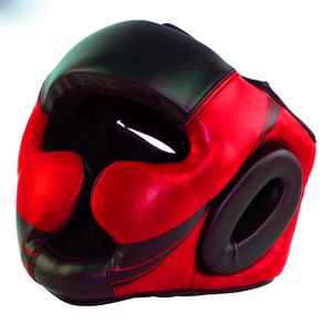 Protectores de cabeza de boxeo para golpear y Kick boxing, logo personalizado impreso, casco suave - Product Image 2