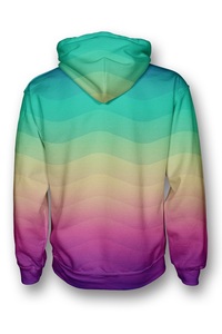 Arco Iris onda Jersey Sudadera con capucha - Product Image 2
