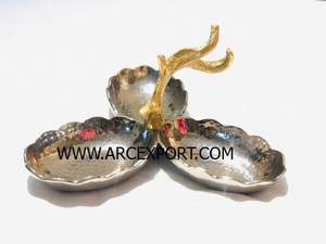 Tazón y plato Soporte de 2 niveles Diseño maravilloso Accesorios de decoración Venta al por mayor Mesa para el hogar Cuencos para servir comida a buen precio - Product Image 6