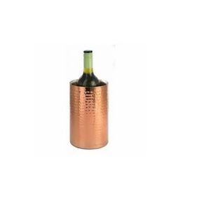 Asas de cubo de hielo de acero inoxidable de 5L, Enfriador de cerveza de vino de cobre martillado para uso comercial doméstico, cartón empaquetado elegante duradero - Product Image 5