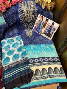 Ropa de fiesta India paquistaní para mujer, vestidos de boda o informales, recién llegados, Salwar, Kameez, Lawn, Kurti, con colección Dupatta - Product Image 4