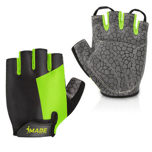 Guantes de Ciclismo Unisex, Guantes Deportivos para Bicicleta y Motocicleta, Medios Dedos, con Almohadilla de Gel en la Palma, para Actividades al Aire Libre - Product Image 1
