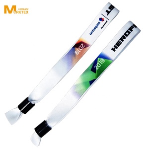 Promotional full color fabric wristband - Product Image 3