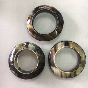 Nouveau Vintage mode corne de buffle unisexe Vintage corne de buffle bijoux fête mariage cadeau perle incrustation directe Vietnam grossiste - Product Image 6