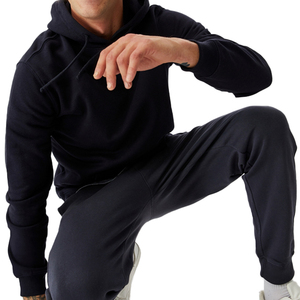 New Style Sports Hoodies Sweatshirt High Quality Cotton Polyester Men's Custom Hoodie For Sale Plus Size - Product Image 3
