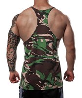 Débardeur de sport pour homme, en poly/spandex, idéal pour la musculation et le fitness