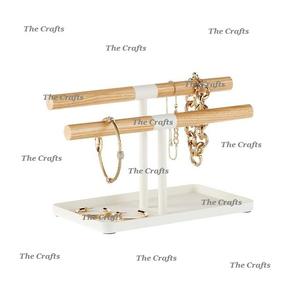 Support décoratif de bijoux de conception unique avec le support de stockage de bijoux de la meilleure qualité de base de marbre d'Inde - Product Image 3