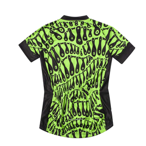 Maillot de cyclisme pour homme au design personnalisé, sur mesure, décontracté, manches courtes, sport, entraînement, anti-UV, respirant, séchage rapide - Product Image 4