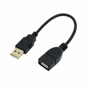10 centímetros curto USB 2.0 extensão cabo USB A macho para fêmea cabo USB
