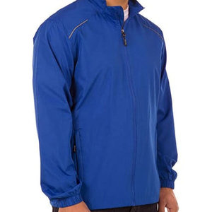 Veste de moto en polyester imprimé de haute qualité Veste coupe-vent imperméable pour homme - Product Image 1