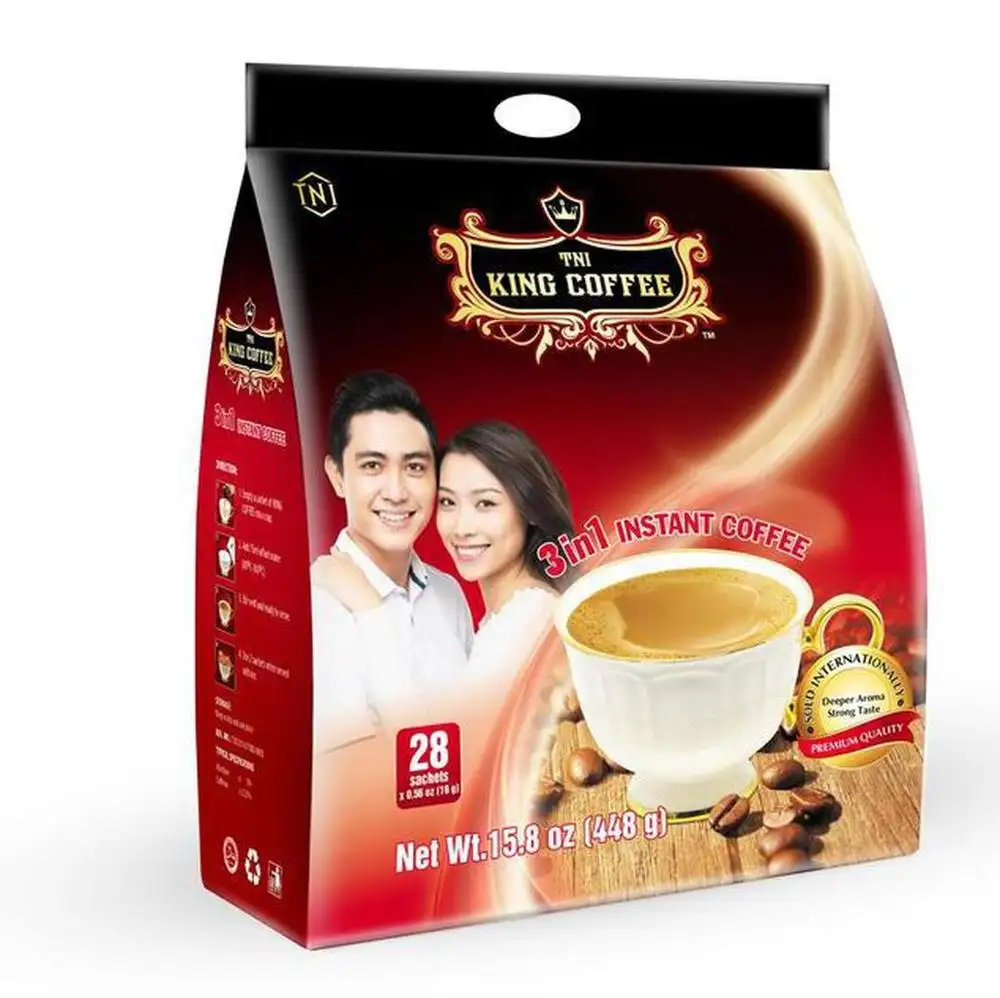 King Coffee Instant 3 in1 - Vietnam Kaffee - Instant Coffee internationale Standards Herstellung