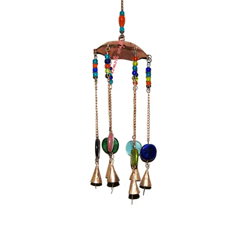 Indian custom design windchime round iron wind chimes bells