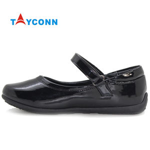 Semplice design Mary jane piana scuola adulti <span class=keywords><strong>scarpe</strong></span> <span class=keywords><strong>scarpe</strong></span> nere della scuola per le signore <span class=keywords><strong>scarpe</strong></span> scuola per le ragazze adolescenti - Product Image 4