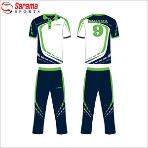 ชุดคริกเก็ตพิมพ์ลายโพลีเอสเตอร์ครบชุด,สำหรับเด็กสีเทา - Product Image 4