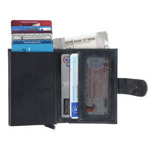 Cartera de Cuero de Grano Completo de Alta Calidad con Bloqueo RFID para Hombre, Diseño Delgado y Duradero, Suministro Disponible en Todo el Mundo - Product Image 3