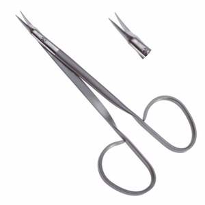 Tijeras de punto de cinta, 3,45 "(9,5 cm), las mejores tijeras curvadas de acero inoxidable - Product Image 5