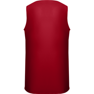 <b>Hot</b> Sale Custom Made 100% Polyester Team Wear Basketball Uniform <b>Red</b> Basketball Jersey New Design for Team Players - Product Image 4