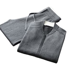 Venta al por mayor de chándal de lana XL para hombre de nuevo diseño hecho a medida ropa de calle estilo de talla grande logotipo impreso gran oferta pantalones cortos de camisa - Product Image 4