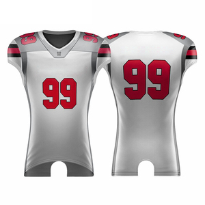 Camiseta de Práctica de Fútbol Americano Personalizada, Transpirable, de Alta Calidad, con Estampado por Sublimación, Talla Grande, Secado Rápido, Unisex, 100% - Product Image 2