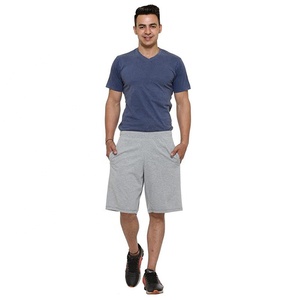 Wholesale <b>Men's</b> Casual Running <b>Shorts</b> Custom 65% Cotton 35% Polyester <b>Short</b> Plus Size <b>Men's</b> <b>Skinny</b> Fleece Solid Cheap Price - Product Image 4