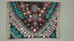 กระเป๋าคลัทช์ทรงซองจดหมายสำหรับตอนเย็นดีไซน์เนอร์เป็นมิตรต่อสิ่งแวดล้อมมีสไตล์ดีไซน์เนอร์กระเป๋าเดินทางลายตัวอักษรและเคส - Product Image 5