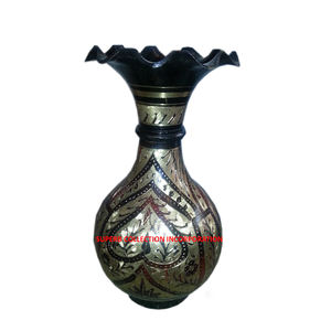 Fancy Black Antiqui Flower Pot for Living Room Decoration - Product Image 2