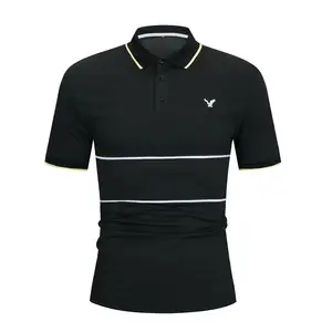 Camiseta polo masculina preta marrom, cinza e azul, combo, golfe polo, atacado, produto barato camisas polo para homens