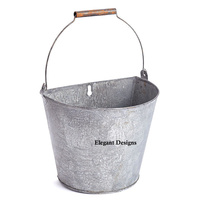 Pot de fleurs mural décoratif en fer, forme cône, fait main, écologique, minimaliste, pour pépinière et maison, vente en gros
