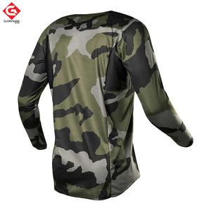 เสื้อเจอร์ซีย์สำหรับขี่มอเตอร์ไซค์เสื้อใส่สบายระบายอากาศได้ดีออกแบบได้ตามต้องการ - Product Image 5