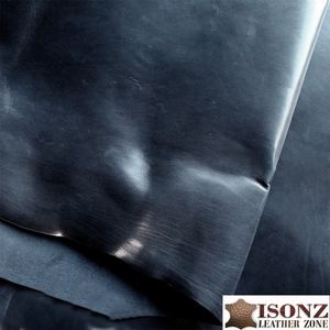 Cuir Nappa Aniline Noir ISONZ Résistant à l'Eau pour Chaussures, Sacs, Produits Personnalisés et Sacs - Product Image 1
