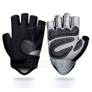 Gants de fitness à demi-doigts d'été unisexes, minces et respirants, en cuir, antidérapants, pour hommes et femmes - Product Image 6