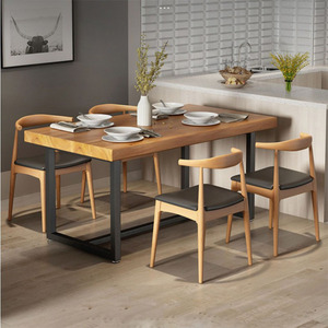 <strong>Used</strong> Restaurant Furniture Outdoor <strong>Dining</strong> Room Table <strong>Set</strong> <strong>4</strong> Wonderful Wooden <strong>Dining</strong> <strong>Chairs</strong> Attractive Modern <strong>Dining</strong> Table Oak - Product Image 2