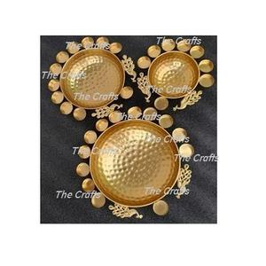 Diseñador de latón de color dorado decoración del hogar Urli con calidad superior de tamaño personalizado decoración de la boda Urli - Product Image 5