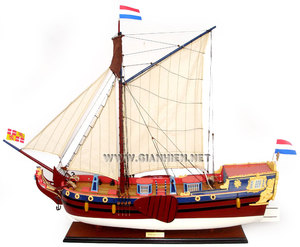 แบบจำลองเรือยอชท์ไม้ยูเทรชท์ สเตตันจาค - เรือไม้ - Product Image 3